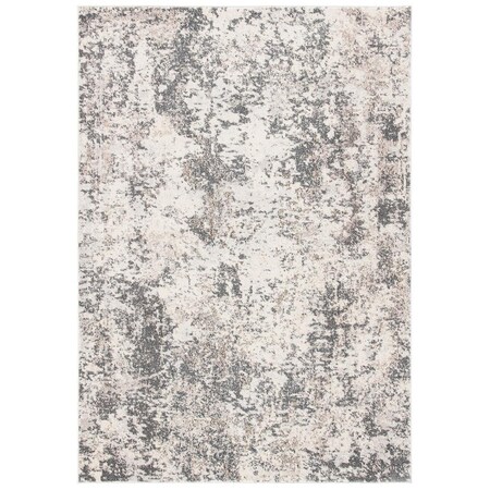 Safavieh 9 x 12 ft. Madison 400 Power Loomed Rectangle Area Rug Grey & Ivory MAD453G-9